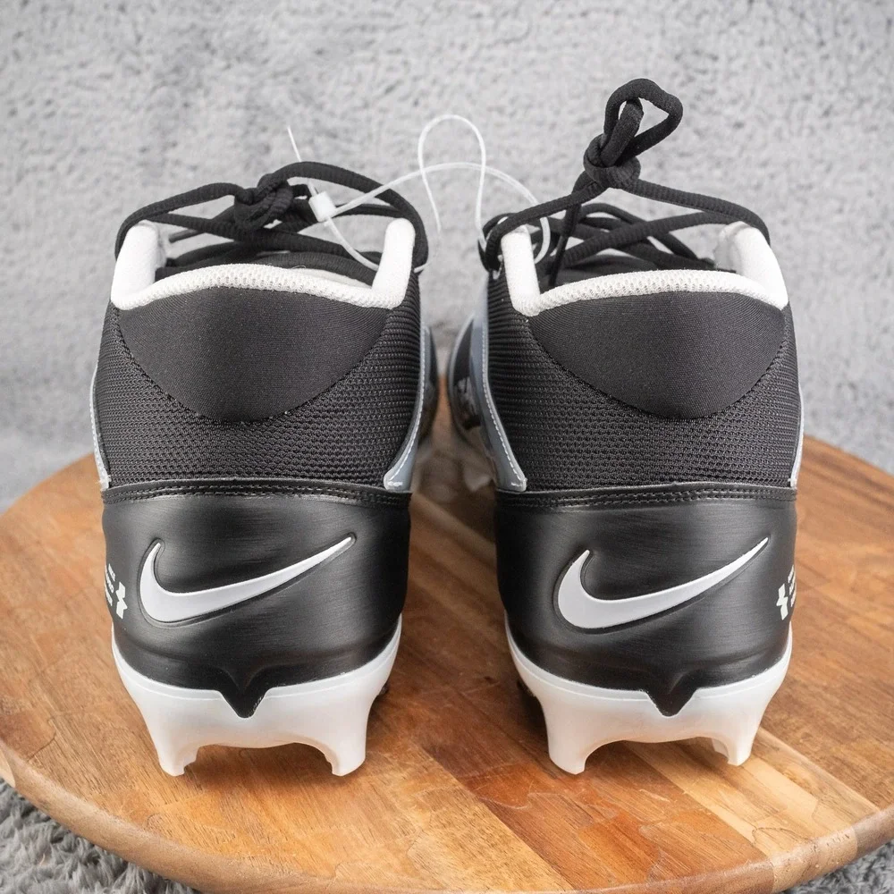 Nike Alpha Menace 4 Pro‎ Black White FZ7702-005 Men's Size 16 New No Box